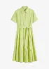 Robe-chemise en matière élastique, bonprix