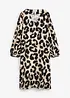 Robe midi fluide en viscose mélangée, bonprix
