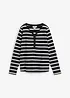 Henleyshirt aus reiner Bio-Baumwolle, bonprix