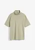 T-shirt col roulé 100% coton, bonprix