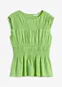 Blouse sans manches en viscose mélangée, bonprix