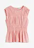 Blouse sans manches en viscose mélangée, bonprix