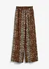 Pantalon palazzo fluide en viscose mélangée, bonprix