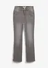 Jean bootcut, taille haute, bonprix