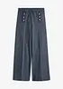 Pantalon twill à boutons décoratifs, bonprix