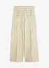 Pantalon twill à boutons décoratifs, bonprix