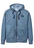 Sweat zippé à capuche, bonprix