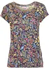 Baumwoll Shirt, bedruckt, Kurzarm, bonprix