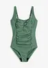 Maillot 1 pièce sculptant style croisé, maintien modéré, bonprix