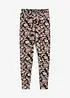 Pantalon taille haute en jersey de viscose à ceinture smockée, bonprix