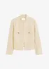 Kurze Velourlederimitat-Jacke, bonprix