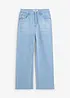 Wide-Leg-Jeans Mid Waist, bonprix