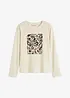 Langarmshirt mit Bio-Baumwolle, bonprix