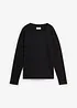T-shirt manches longues en jersey lourd interlock, bonprix