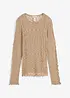 T-shirt en maille texturée, bonprix