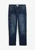 Jean cargo droit et extensible, loose, bonprix
