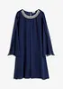 Chiffonkleid mit Strassstein-Applikation, bonprix