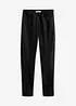 Velourlederimitat-Hose mit Bequembund, bonprix