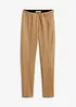Velourlederimitat-Hose mit Bequembund, bonprix