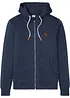Sweat zippé à capuche avec fermeture zippée, bonprix