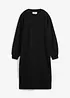 Robe en molleton à manches bouffantes, bonprix