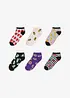 Sneakersocken mit Bio-Baumwolle (6er Pack) , bonprix