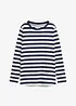 T-shirt rayé 100% coton, bonprix
