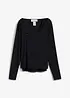 T-shirt 2 en 1, manches longues, bonprix