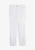 Pantalon droit extensible en bengaline, taille élastiquée, bonprix