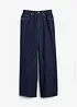 Jean large taille haute, peu extensible, bonprix