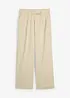 Bundfaltenhose mit hohem Bund, bonprix
