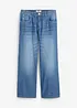 Straight-Jeans Mid Waist, Bequembund Low Stretch cropped, bonprix