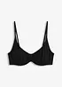 Haut de bikini à armatures en matière brillante, bonprix