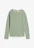 T-shirt 2 en 1, bonprix