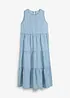 Robe midi en Lyocell lisse, bonprix