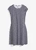 Jersey-Kleid mit figurbetonter Passform, bonprix