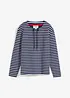 Sweat-shirt en matière texturée, bonprix
