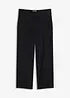 Pantalon 3/4 fuselé et fendu en bas, bonprix