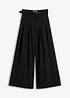 Pantalon à pinces avec ceinture (ens. 2 pces), bonprix