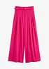 Pantalon à pinces avec ceinture (ens. 2 pces), bonprix