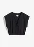 Top blouse raccourci, bonprix