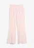 Pantalon ample à carreaux, en viscose fluide, bonprix