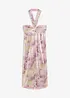 Robe dos nu à sequins, bonprix