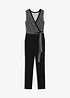 Combinaison en jersey rayé, bonprix