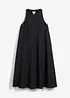 Robe midi évasée en viscose mélangée, bonprix