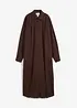 Robe-chemise oversize en viscose mélangée, bonprix