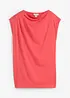 T-shirt col bénitier contenant de la viscose, bonprix