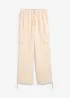 Pantalon fluide à poches cargo, bonprix