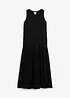 Robe longue bi-matière, bonprix