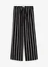 Pantalon large en crêpe léger, bonprix